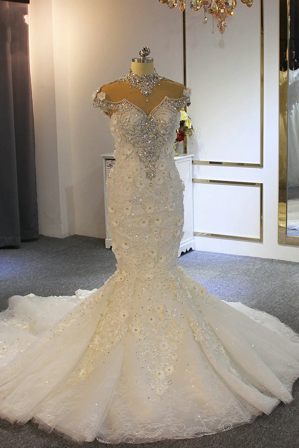 Beautiful Crystal Wedding Dresses