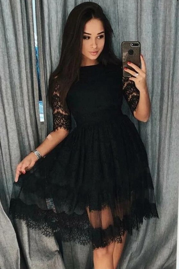 Modest little black dress on sale